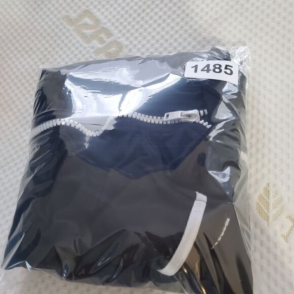 Rebel Minds Jacket Mens XL Black Track Full Double Zip - Picture 7 of 7